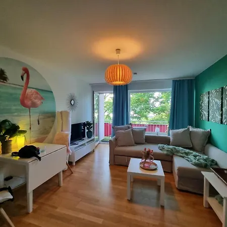 Flamingosuite 6 Min Zum Apartment *