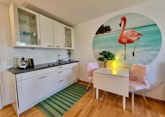 Flamingosuite In Seenaehe Appartamento Herrsching am Ammersee